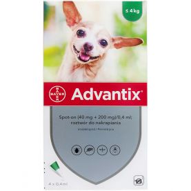 ADVANTIX-SPOT-ON-0.4-MLX4-PIES-DO-4-KG