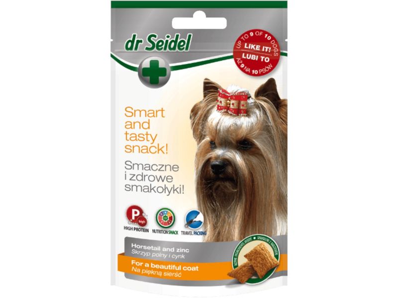 SMAKOŁYKI DR SEIDLA NA PIĘKNĄ SIERŚĆ 90G 813