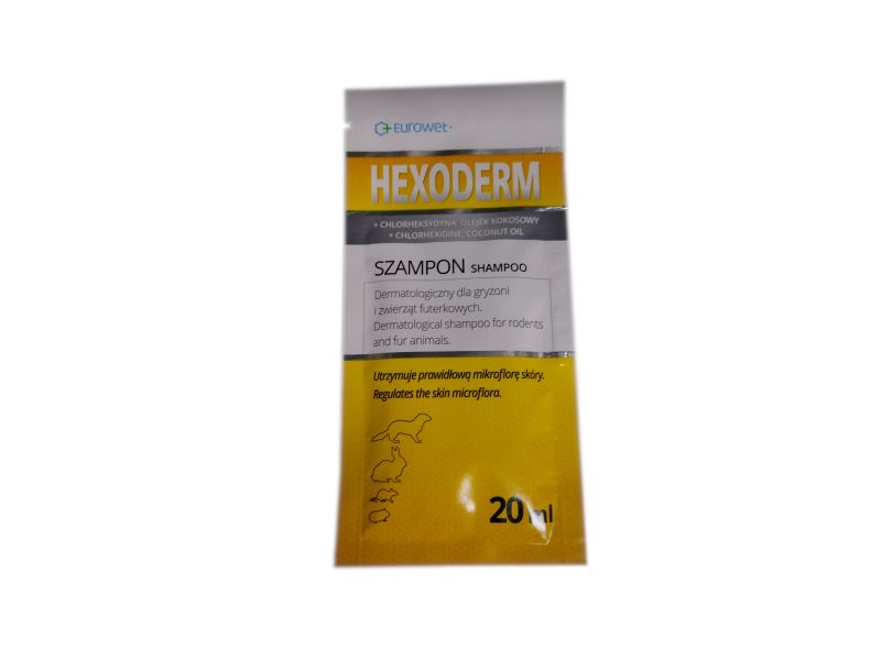 HEXODERM 1 X 20ML SASZETKA DLA GRYZONI