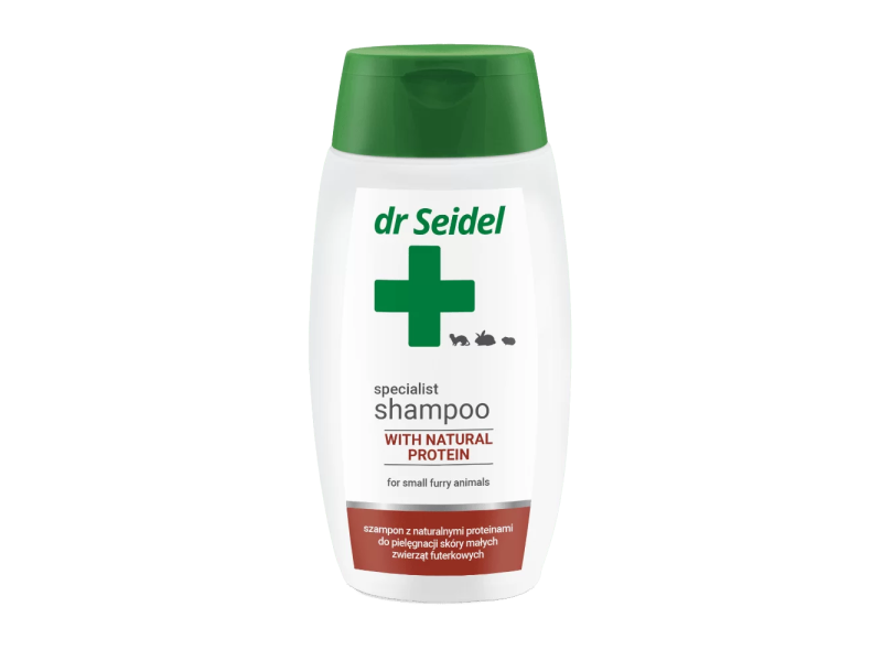 SZAMPON DR SEIDLA PROTEINOWY DLA MAŁYCH ZWIERZĄT FUTERKOWYCH 220ML 1902