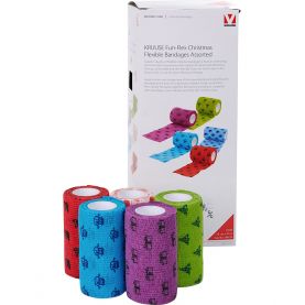 KRUUSE-FUN-FLEX-BANDAŻ-ADHEZ.-CHRISTMAS-10CM-1-SZT(164014)